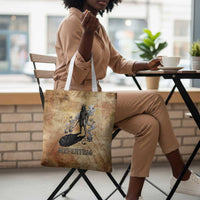 Nefertem Ancient Egyptian Tote Bag Lion Head Lotus Flowers Incense Smoke Ancient