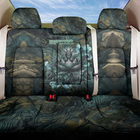 Nefertem Back Car Seat Cover Primordial Bloom Lotus Mystical Lion Cosmic Egyptian