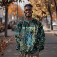 Nefertem Sweatshirt Primordial Bloom Lotus Mystical Lion Cosmic Egyptian