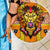 Swaziland Beach Blanket Lion Shield and Leopard Print Tribal Design