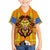Swaziland Hawaiian Shirt Lion Shield and Leopard Print Tribal Design