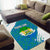 Sierra Leone Crest Area Rug with National Coat of Arms and Flag Colors