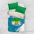 Sierra Leone Crest Bedding Set with National Coat of Arms and Flag Colors