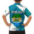Sierra Leone Crest Family Matching Long Sleeve Bodycon Dress and Hawaiian Shirt with National Coat of Arms and Flag Colors