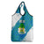 Sierra Leone Crest Grocery Bag with National Coat of Arms and Flag Colors