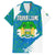 Sierra Leone Crest Hawaiian Shirt with National Coat of Arms and Flag Colors