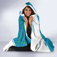 Sierra Leone Crest Hooded Blanket with National Coat of Arms and Flag Colors