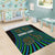 Sierra Leone Area Rug with Tribal Animal Pattern Featuring Lion Elephant Giraffe and Monkey