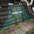 Sierra Leone Back Car Seat Cover with Tribal Animal Pattern Featuring Lion Elephant Giraffe and Monkey