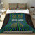 Sierra Leone Bedding Set with Tribal Animal Pattern Featuring Lion Elephant Giraffe and Monkey