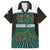 Sierra Leone Family Matching Puletasi and Hawaiian Shirt with Tribal Animal Pattern Featuring Lion Elephant Giraffe and Monkey