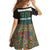 Sierra Leone Family Matching Tank Maxi Dress and Hawaiian Shirt with Tribal Animal Pattern Featuring Lion Elephant Giraffe and Monkey