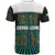 Sierra Leone T Shirt with Tribal Animal Pattern Featuring Lion Elephant Giraffe and Monkey
