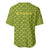 Gabon Tribal Pattern Baseball Jersey with National Flag Colors and Bold Text Design