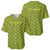 Gabon Tribal Pattern Baseball Jersey with National Flag Colors and Bold Text Design