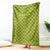Gabon Tribal Pattern Blanket with National Flag Colors and Bold Text Design