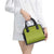 Gabon Tribal Pattern Shoulder Handbag with National Flag Colors and Bold Text Design