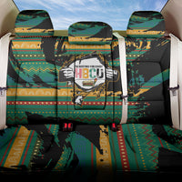 Rooting For Every HBCU Back Car Seat Cover Pan African Kente Pattern - History And Knowledge Torch