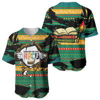 Rooting For Every HBCU Baseball Jersey Pan African Kente Pattern - History And Knowledge Torch