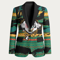 Rooting For Every HBCU Blazer Pan African Kente Pattern - History And Knowledge Torch