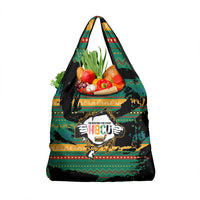 Rooting For Every HBCU Grocery Bag Pan African Kente Pattern - History And Knowledge Torch