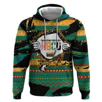 Rooting For Every HBCU Hoodie Pan African Kente Pattern - History And Knowledge Torch