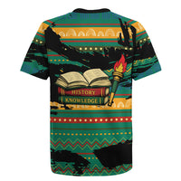Rooting For Every HBCU Rugby Jersey Pan African Kente Pattern - History And Knowledge Torch