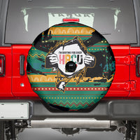 Rooting For Every HBCU Spare Tire Cover Pan African Kente Pattern - History And Knowledge Torch