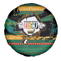 Rooting For Every HBCU Spare Tire Cover Pan African Kente Pattern - History And Knowledge Torch