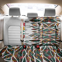 Historically Black Colleges Universities HBCU Back Car Seat Cover Pan African Colors Tribal Pattern Typography