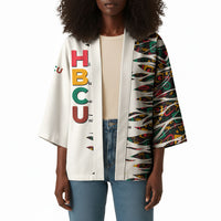 Historically Black Colleges Universities HBCU Kimono Pan African Colors Tribal Pattern Typography