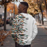 Historically Black Colleges Universities HBCU Sweatshirt Pan African Colors Tribal Pattern Typography
