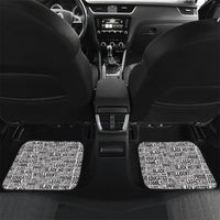 HBCU Black History Legacy Car Mats Word Cloud African Shield Knowledge Book