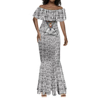 HBCU Black History Legacy Mermaid Dress Word Cloud African Shield Knowledge Book