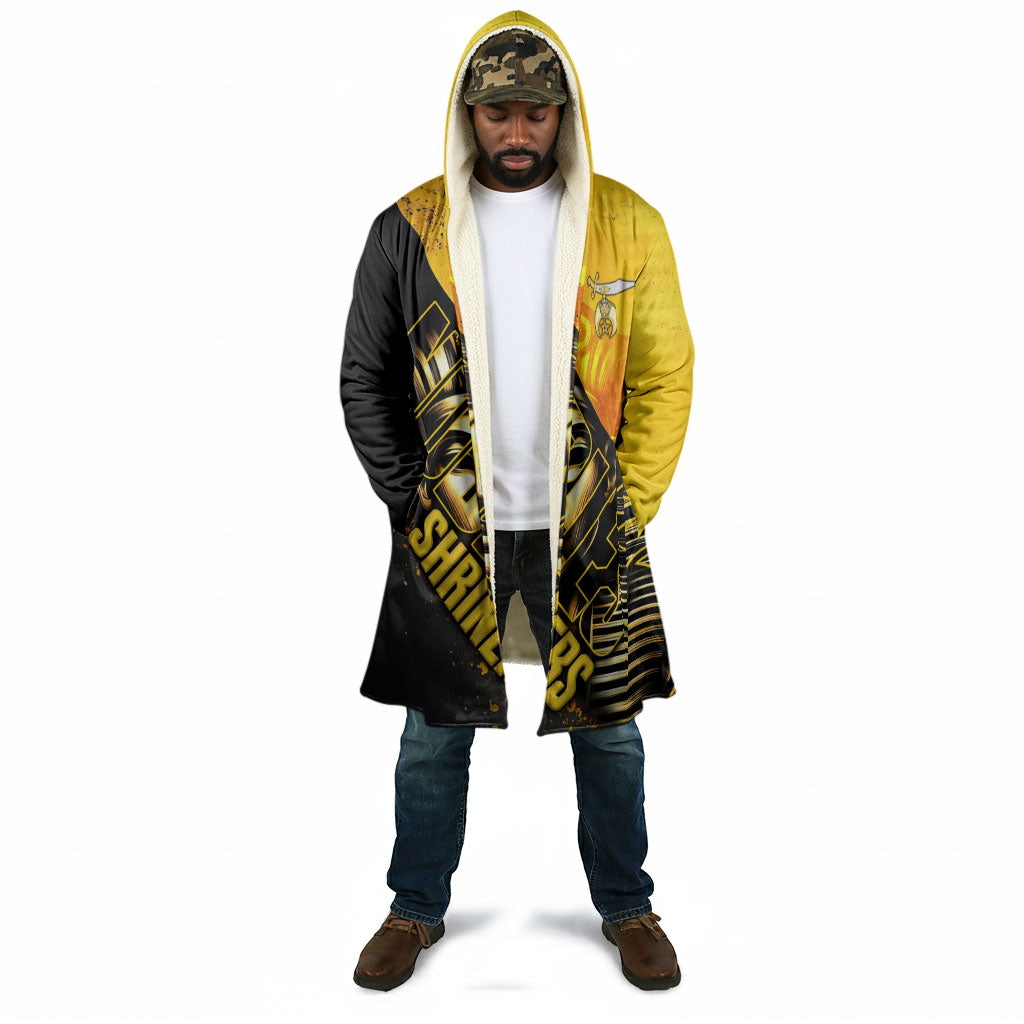 Nobles Shriners Pharaoh Cloak Egyptian Pharaoh King Tut Art With Gold Scimitar Emblem