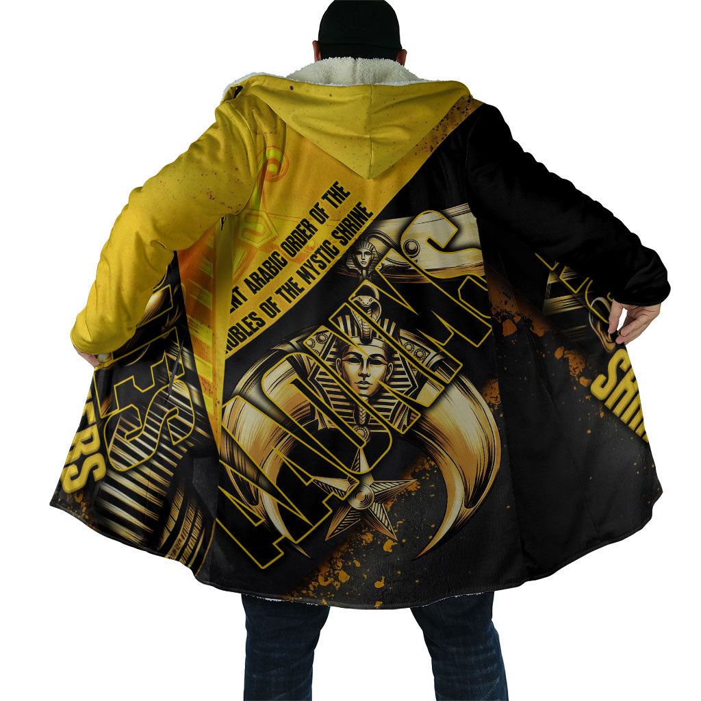 Nobles Shriners Pharaoh Cloak Egyptian Pharaoh King Tut Art With Gold Scimitar Emblem