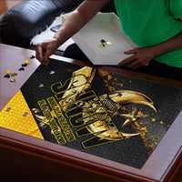 Nobles Shriners Pharaoh Puzzle Egyptian Pharaoh King Tut Art With Gold Scimitar Emblem