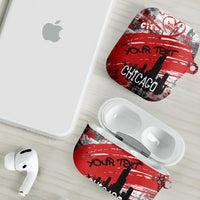 Personalized Chicago City Skyline AirPods Case Urban Graffiti Street Art - Second City Windy City