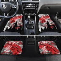Chicago City Skyline Car Mats Urban Graffiti Street Art - Second City Windy City