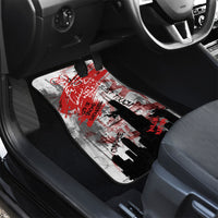 Chicago City Skyline Car Mats Urban Graffiti Street Art - Second City Windy City