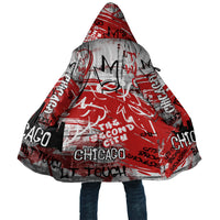 Personalized Chicago City Skyline Cloak Urban Graffiti Street Art - Second City Windy City