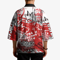 Personalized Chicago City Skyline Kimono Urban Graffiti Street Art - Second City Windy City