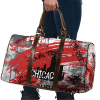 Personalized Chicago City Skyline Travel Bag Urban Graffiti Street Art - Second City Windy City