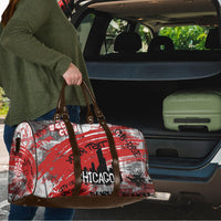 Personalized Chicago City Skyline Travel Bag Urban Graffiti Street Art - Second City Windy City