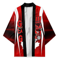 Custom Canada Soccer Player Kimono Go Canada Maple Leaf