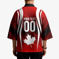 Custom Canada Soccer Player Kimono Go Canada Maple Leaf