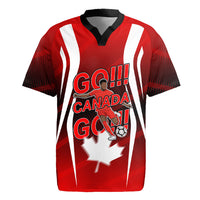 Custom Canada Soccer Player Rugby Jersey Go Canada Maple Leaf