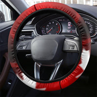 Canada Soccer Player Steering Wheel Cover Go Canada Maple Leaf