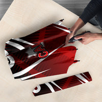 Custom Canada Soccer Player Umbrella Go Canada Maple Leaf