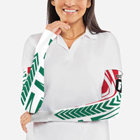 Personalized Mexico Football Arm Sleeves Mexican Flag Jaguar Mascot Soccer Ball